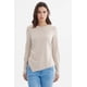 thumbnail image 1 of Polera Mujer Ajustado Beige, 1 of 4