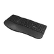 thumbnail image 1 of Teclado Klip Xtreme Transcend wireless ergonómico negro, 1 of 3