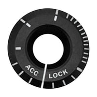 Magideal - Cubierta De Encendido De Arranque De Motor , Cubierta Interior De Aleación De Aluminio Embellecedor De Interruptor De , Negro