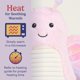 thumbnail image 4 of Peluche Therapeutic Warmies con forma de mariposa, 33 cm, apto para microondas, 0,5 kg, 4 of 6