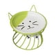 thumbnail image 3 of Cuenco De Cerámica Para Mascotas, Cuenco De Agua Para Alimentos Para Mascotas, Comedero Elevado Para Gatos, Cuenco Para Perros Y Gatos, Verde, 3 of 5