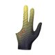 thumbnail image 3 of Guantes De Billar Mano Izquierda / Derecha Tiradores De 3 Dedos Taco De Billar Negro Amarillo, 3 of 5