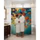 thumbnail image 3 of Cortina de Baño Tela Género + Forro Impermeable, 3 of 6