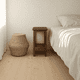 thumbnail image 3 of Mesa Lateral Vintage de Madera Mesa Auxiliar Artesanal de Pino - Café - 40x30x70 cm, 3 of 3