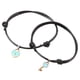 thumbnail image 3 of Pulseras de pareja ajustables, 2 piezas, accesorio práctico para usar en aniversarios. Azul, 3 of 5