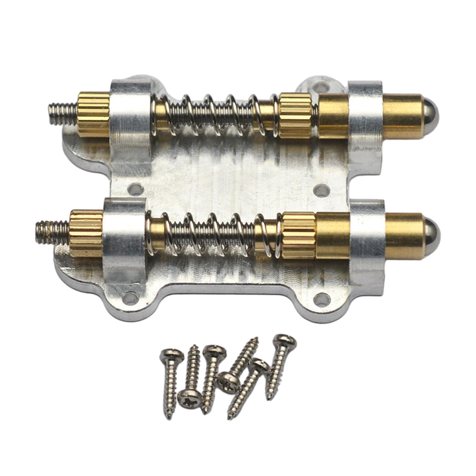 Magideal - El Tapón Estabilizador De Puente De Trémolo Doble Reemplaza Piezas De Repuesto De Accesorios Duraderas Y Prácticas Para Reemplazar Piezas De Puente De