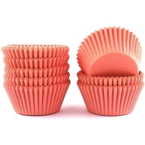 Genérico - 100 Capsula Para Hornear Capsulas Capacillo Cupcakes Salmon