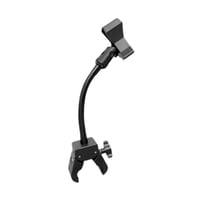 Bothyi - Soporte Flexible Para Micrófono Con Clip Para Transmisión En Vivo, Grabación En Riel De Cabecera, Para Micrófonos De 15 A 50 Mm
