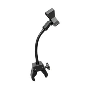 Bothyi - Soporte Flexible Para Micrófono Con Clip Para Transmisión En Vivo, Grabación En Riel De Cabecera, Para Micrófonos De 15 A 50 Mm