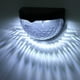 thumbnail image 1 of Pack 2 Aplique Foco Solar 6 Led Decoración Exterior Elegante, 1 of 3