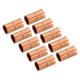 thumbnail image 1 of Uxcell 1/4 Pulgada ID Acoplamiento Recto de Cobre Extremo de Soldadura Conector de Tubería 6 Paquete 1/4 pulgada 10, 1 of 5