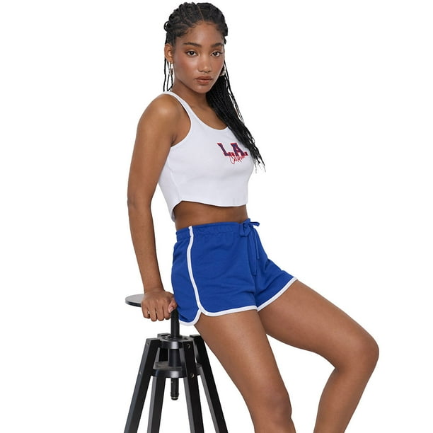Short Mujer Deportivo Pipping Azul Corona