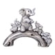 thumbnail image 4 of Estatua De Elefante De Resina, Escultura Moderna De Elefante Para Oficina, Estantería, Gabinete, Plata, 4 of 5