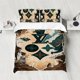 thumbnail image 1 of x950 Bed SheetsBedding Set Christmas Decorations Bed Linen Sets Duvet Cover Comforter Pillow Home Textile Garden 3-Piece Bedding Set (1 Duvet Cover + 2 Pillow Shams) nj950, 1 of 5