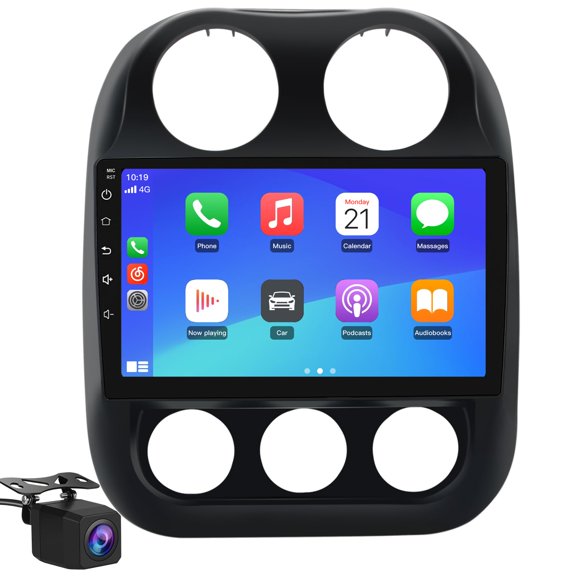 Radio para coche Solvitek Jeep Compass/Patriot 10.1\" Android 15