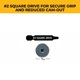 thumbnail image 4 of Tornillos para Madera FastCap PowerHead 38 cm #2 Cuadrado - 200 unidades, 4 of 6