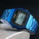 thumbnail image 4 of Reloj PASOY, unisex, digital, de acero inoxidable, 3 ATM, impermeable, 4 of 7