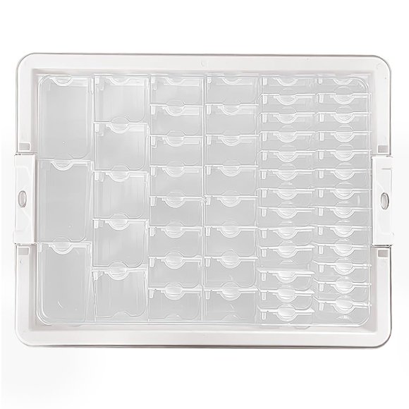 Organizador de cuentas YUTICAT 35x27x4 cm 50 compartimentos