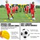 thumbnail image 5 of Portería de fútbol BORNEW 183x122 cm con balón y diana, 5 of 7