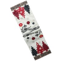 Bothyi - Camino De Mesa Navideño, Decoración Navideña De Temporada, Invierno, Festival, Mesa De Comedor, 33 Cm X 90 Cm