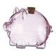 thumbnail image 5 of Tarro De Ahorro De Dinero De Vidrio De Borosilicato, Regalo Educativo Para Niños, Altura 6 Cm, Color Rosa, 5 of 5