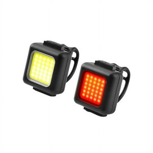 Babyluna - Set Luz Bicicleta Delantera Y Trasera Usb Impermeable