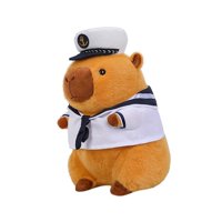 Magideal - Carpincho De Peluche Coleccionable Para Decoración De Habitación De Niños, Figura De Peluche De Capibara, Muñeco De Capibara De Peluche Para Regalos, 35Cm