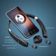 thumbnail image 2 of Auriculares Bluetooth AMORNO, banda plegable para el cuello con micrófono, 2 of 7