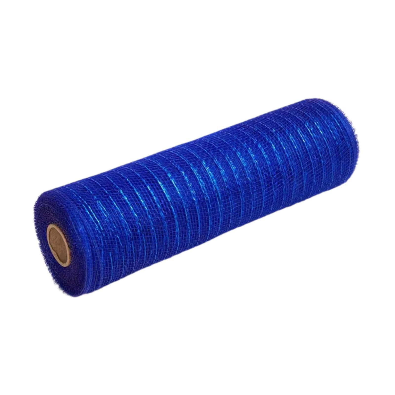 Bothyi - Cinta De Malla Para Decoración De Fiestas, Rollo De Malla Para Hacer Moños En Casa, Primavera, Azul Oscuro