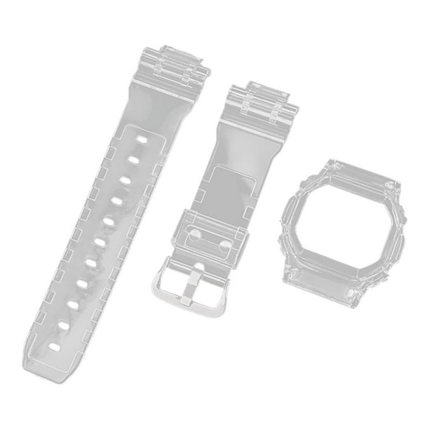 Correa y Funda Reloj Resina KOJ3+DK60 para G Shock Series blanco 20