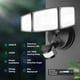 thumbnail image 2 of Luces de seguridad LED Onforu 65W con sensor de movimiento 6500LM 6500K, 2 of 9
