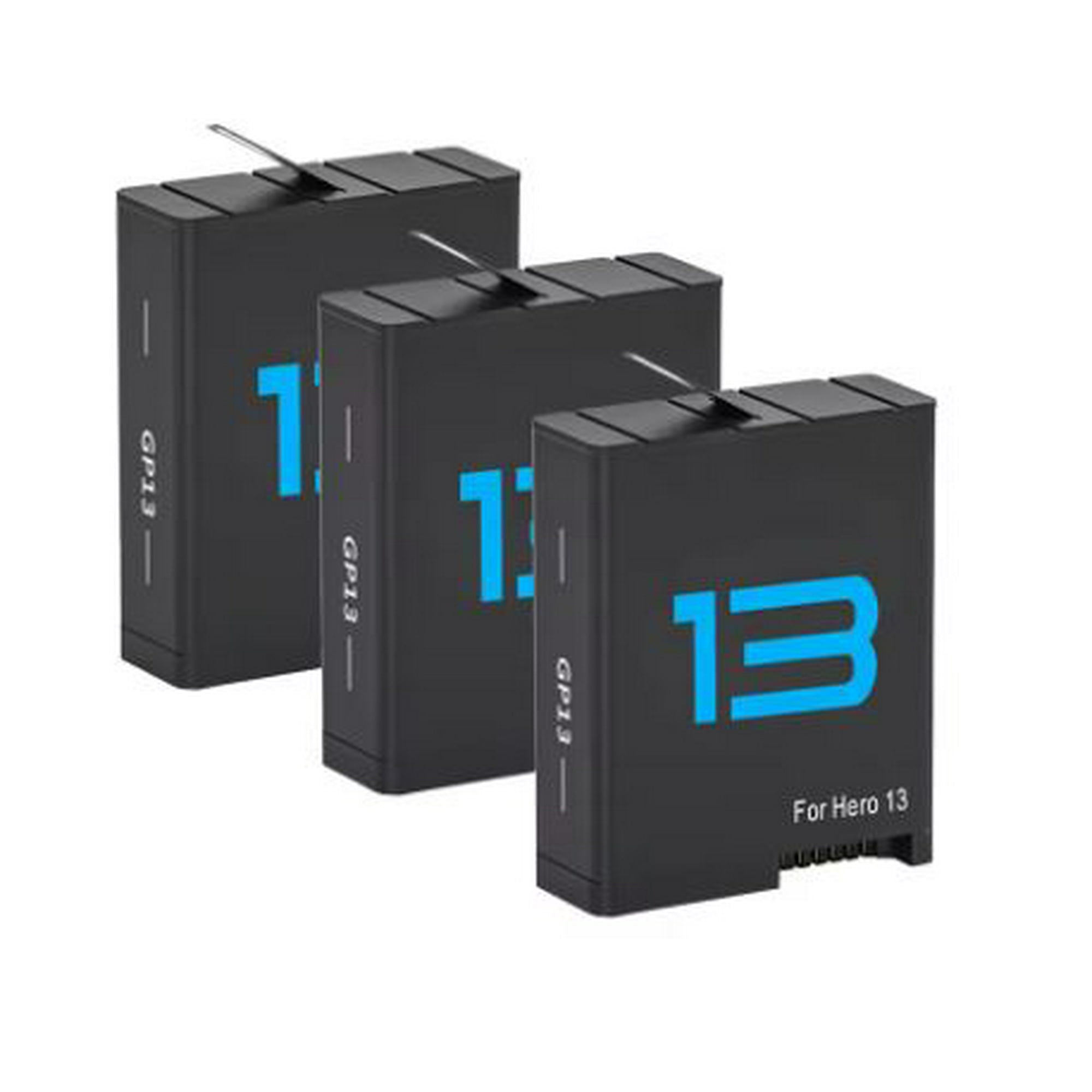 Genérico - 3 Baterías Gopro 13 Alternativa