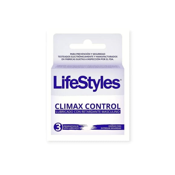 Preservativos Climax Control 3 Unidades -