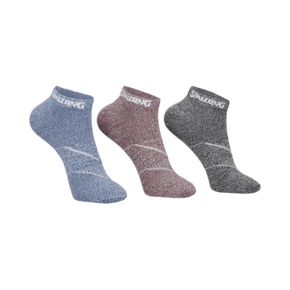 CALCETINES SPALDING TRIPACK CORTOS UNISEX SPSTCOC010 - Talla 00
