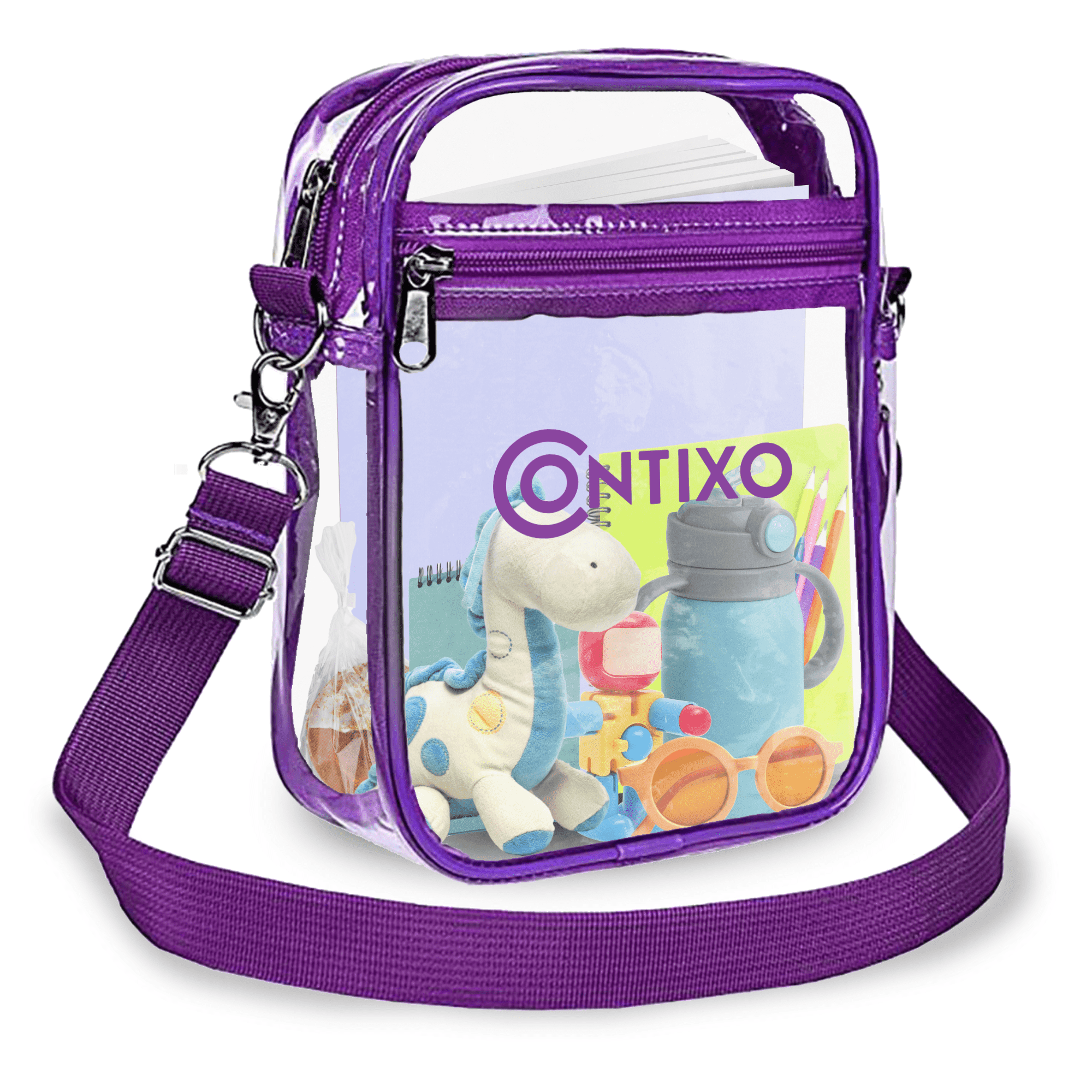 Bolso Bandolera Contixo Morado