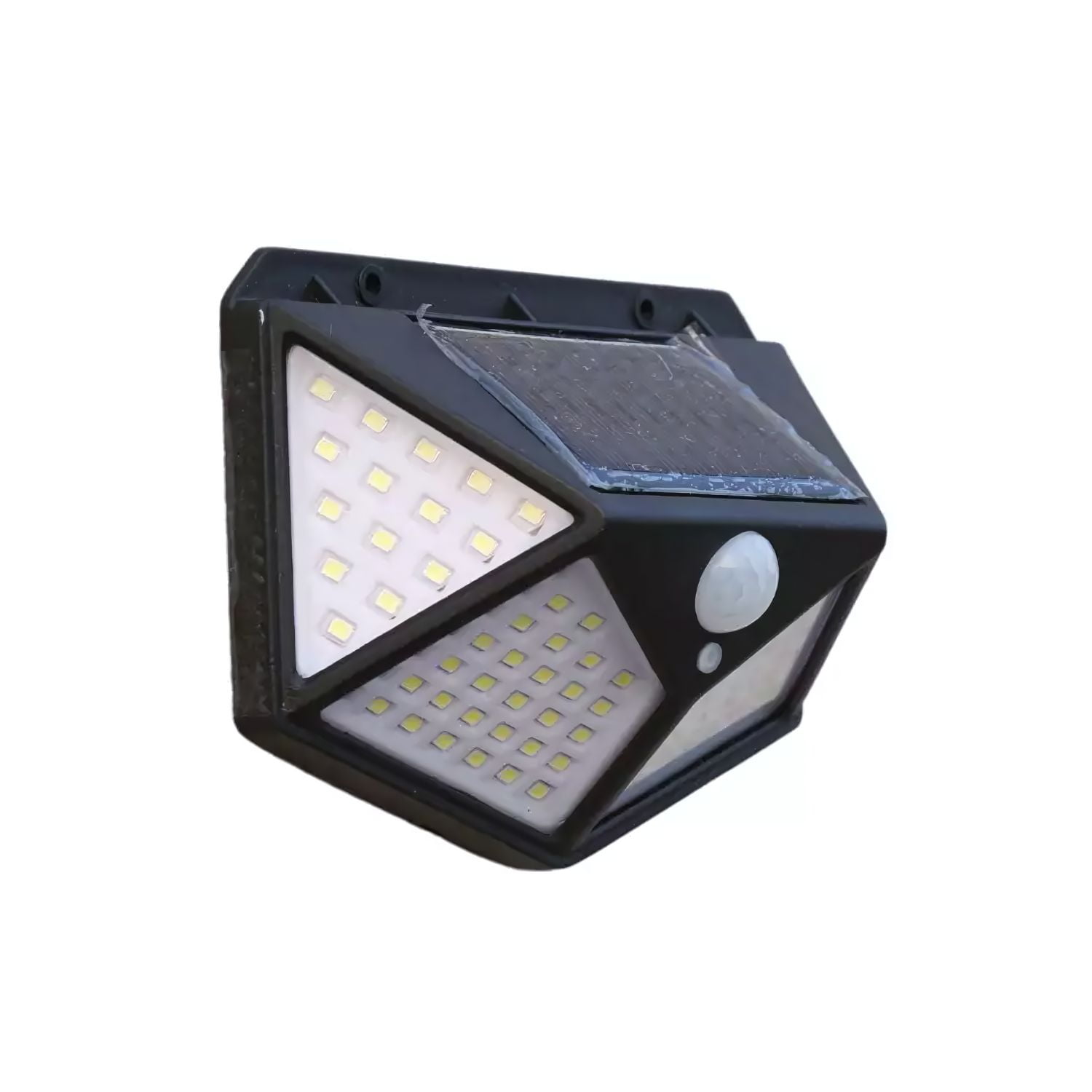 Disparo - Lampara De Panel Solar Para Exteriores De 100 Led Sensor
