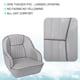 thumbnail image 3 of Asiento de Capitán para Bote ERGOSEAT Respaldo Bajo con Apoyabrazos Gris, 3 of 4