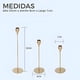 thumbnail image 3 of Candelabro 3 piezas centro mesa dorado, 3 of 3