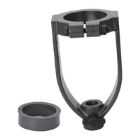 Magideal - Localizador De Taladro De Banco Para Carpintería Con Manga, Duradero, Fácil De Instalar, Material De Acero Versátil, 7 Pulgadas De Largo, Accesorio De Con Funda De 40 Mm