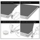 thumbnail image 5 of T Molding Outwater Industries, 25 pies, blanco para paneles de 3/4 pulgadas, 5 of 7
