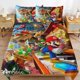 thumbnail image 1 of Super Mario Duvet Cover Set 3 Piece Bedding Set Double Sided Printing Decorative Comforter Cover Set, 1 of 5