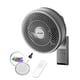 thumbnail image 1 of Ventilador de pared PELONIS de 36 dB, 14 pulgadas, con control remoto y 3 velocidades, 1 of 7