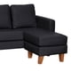 thumbnail image 4 of Seccional Venecia Intercambiable Pu Negro, 4 of 4