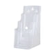 thumbnail image 2 of Portafolletos De Acrílico Transparente, Soporte Para Folletos, Estante Para Documentos, Menús, Folletos, Tamaño A6, 3 Niveles, 2 of 5