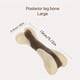 thumbnail image 1 of Dog Bones Toys For Aggressive Chewers, Dog Chew Toys Dog Teething Toys For Small Medium Dog, 1 of 3