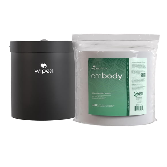 Toallitas Wipex Embody 350 unidades con Aceite de Árbol de Té