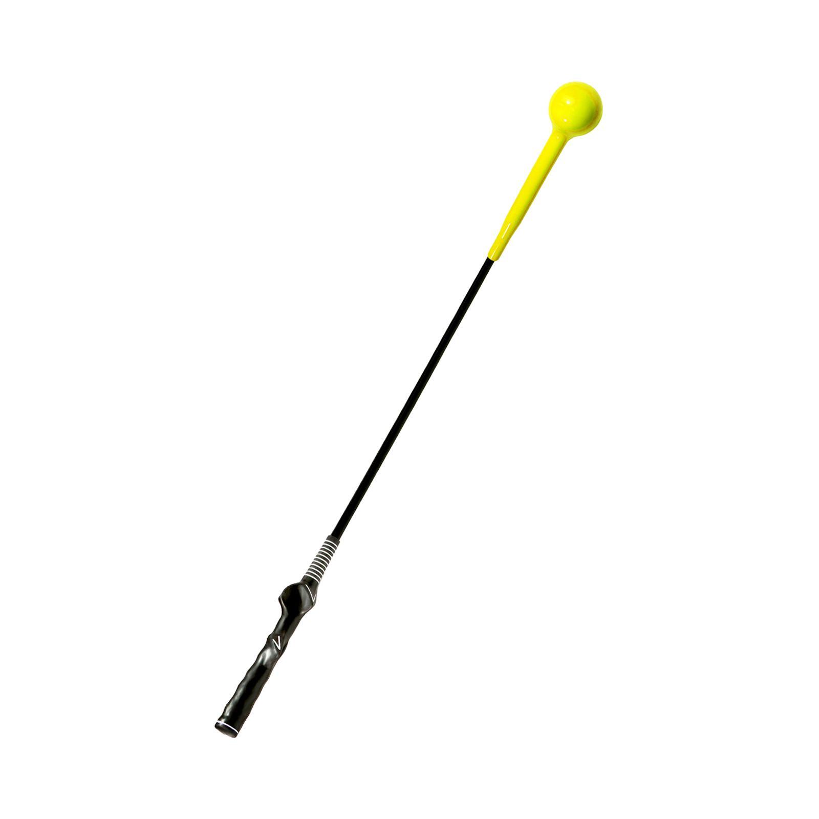 Magideal - Entrenador De Swing De Golf, Herramienta De Práctica De Swing De Golf, Corrección De Postura Antideslizante, Ayuda De Entrenamiento De Swing De Golf, Amarillo 12 M