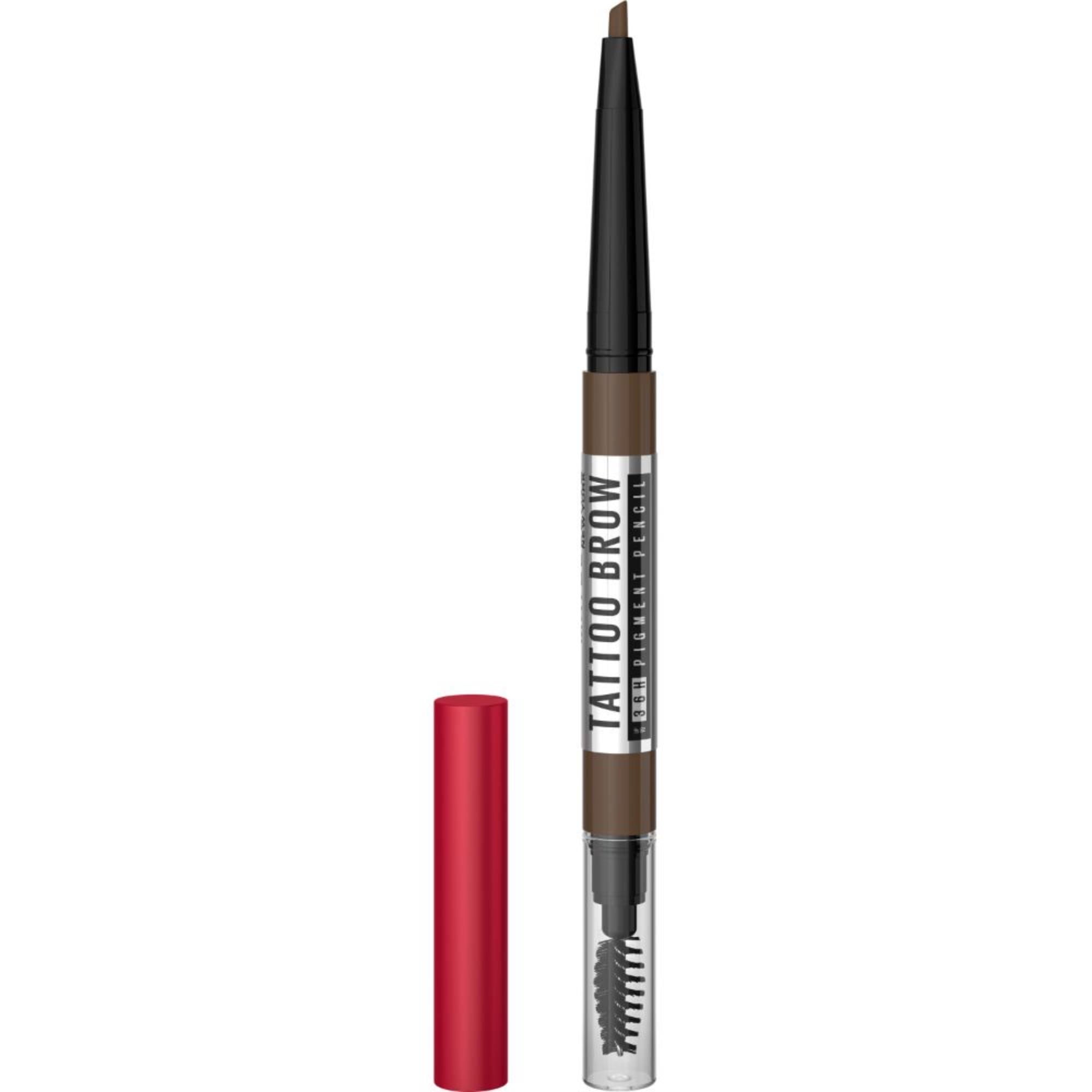 Lápiz De Ceja Tattoo Brow 36h Pencil Dark Brown Bl 1 Un Maybelline