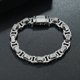 thumbnail image 4 of Pulseras de Plata Esterlina 925 de 8 Mm para Hombre Transparentes 5A+ CZ Pulsera de Cadena para Hombre Hipoalergénica Pulsera de Eslabones Cubanos para Hombre 17-20 Cm, 4 of 9