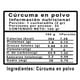 thumbnail image 2 of Cúrcuma en Polvo 100gr, 2 of 2